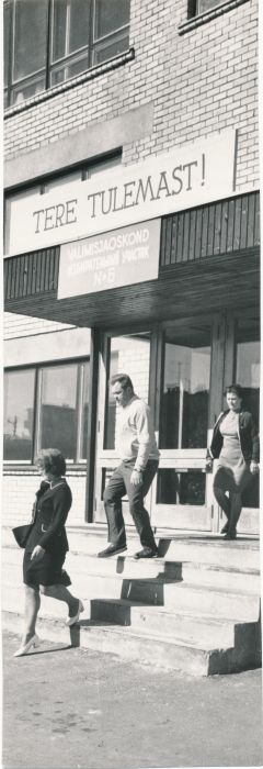 Foto. Kohalike nõukogude valimised 1973.a. Uus valimisjaoskond Spordihoones.