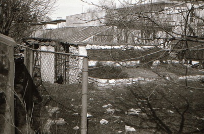 Negatiiv. Tagahoov Haapsalus. 10-11.04.1981.a.  duplicate photo