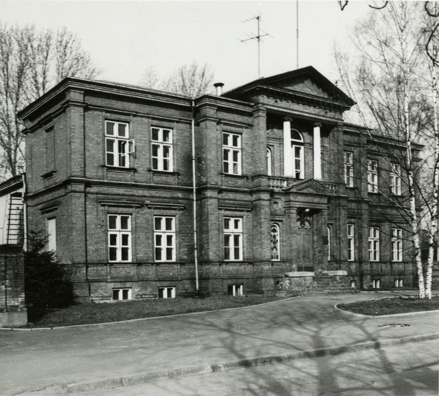 Korporatsiooni Estonia hoone, fassaadivaade. Arhitekt Reinhold Guleke