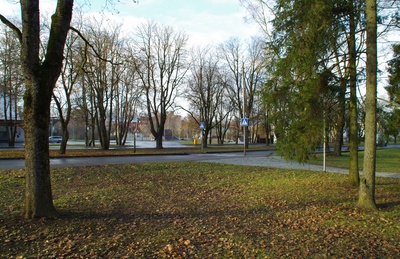 Rakvere, vaade kirikumõisa põldudelt. rephoto