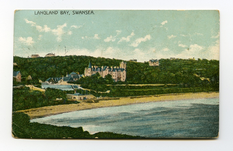Vaade Langland'i lahele Swansea juures