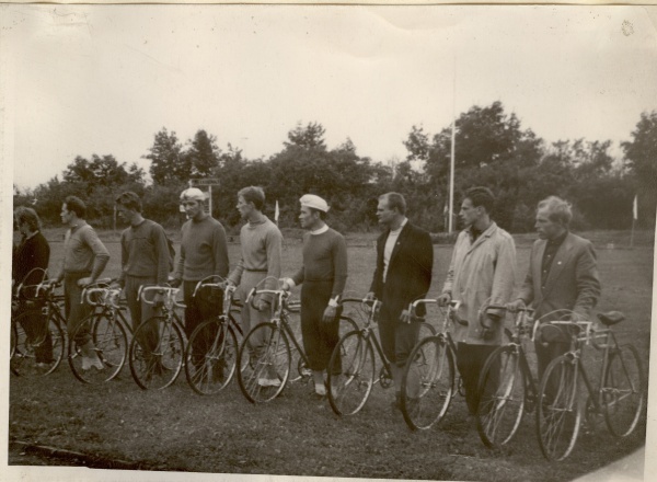 foto, jalgratturid Koeru mängudel 1970-ndatel a.