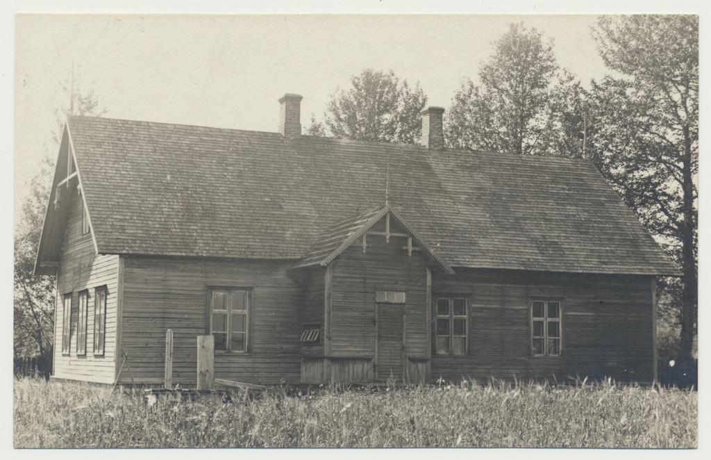 foto Pilistvere khk Villevere algkool, maja u 1929 foto Rudolf Männik