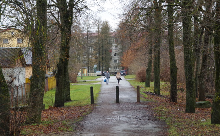 Rakvere II suurtükiväe grupi hoone ja park rephoto