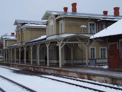 Tartu Railway Station building Vaksali 6, 1876-1878.a. rephoto