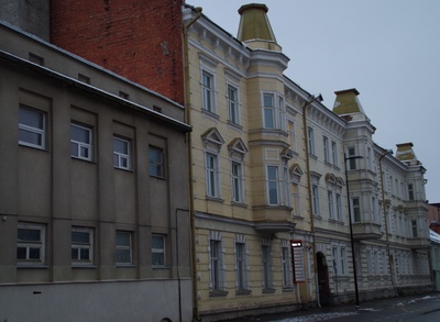 Goods Bank house in Tartu rephoto