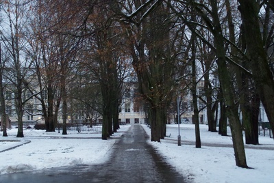 Tartu, the garden of the German craftsmanship Society rephoto