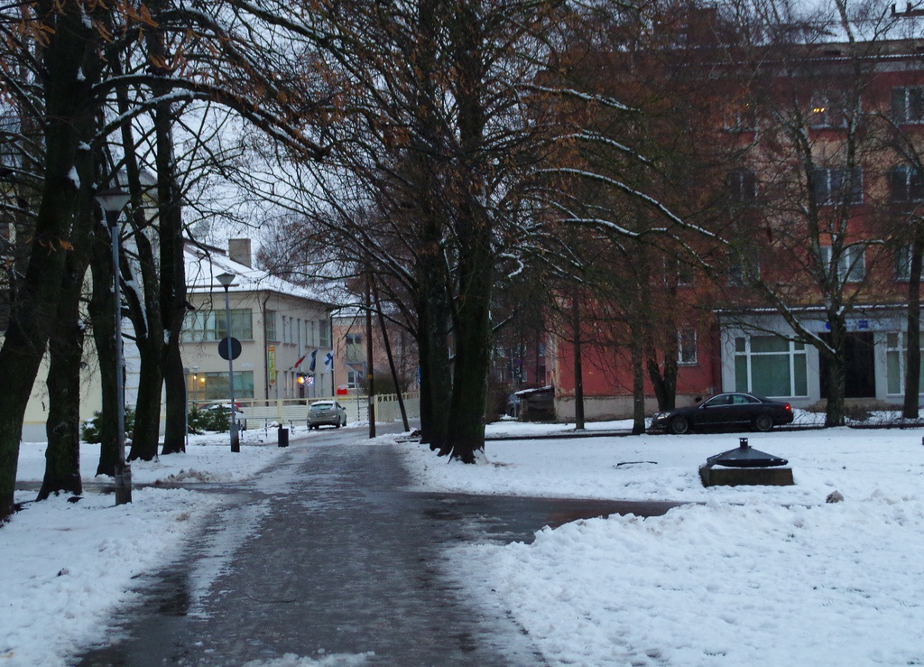 By the courtyard of the Tartu Hand Workers' Society rephoto