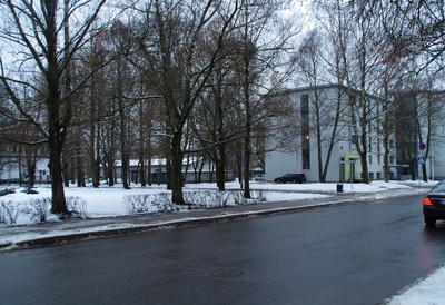 Tartu. Building of the German Hand Workers Society on Tiigi Street rephoto