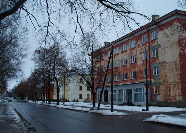 Uute elamute ehitus Tiigi tänaval. Tartu, 1960-1965. rephoto