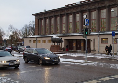Voolikute koristamine Tartu tuletõrje lendsalga manöövritel rephoto