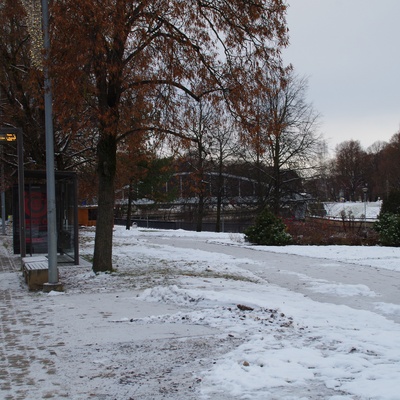 Tartu, traders on the market. rephoto