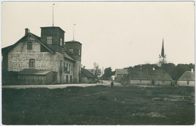 Ambla tuletõrjehoone, 1931.a.  duplicate photo