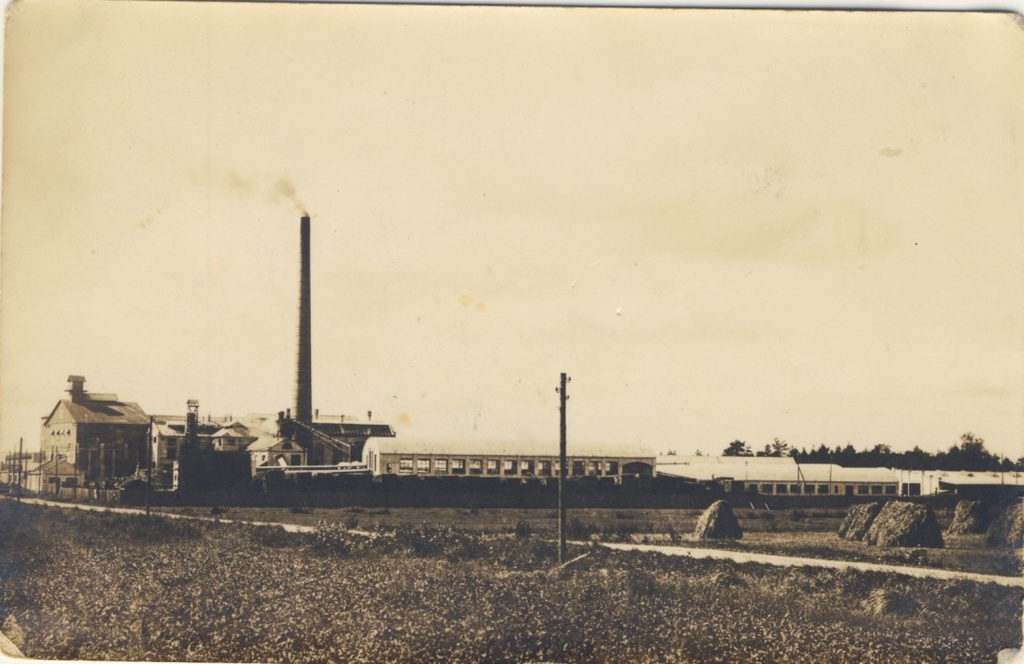 Foto. Järvakandi klaasitehas. Vaade kirdest