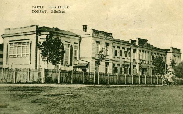 Maarjamõisa kliinik (suur kliinik). Tartu, 1939.