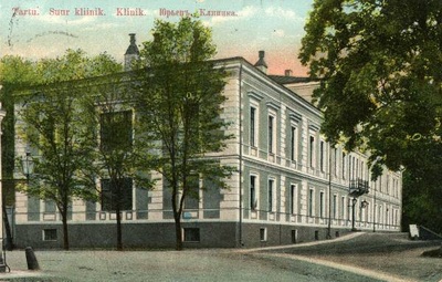 Suur kliinik Toomemäel. Tartu,  ca 1909.  duplicate photo