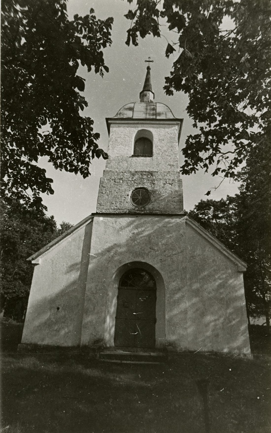 Lümanda ap.-õigeusu kirik, vaade läänest