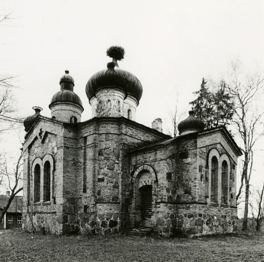 Plaani Püha Nikolai kirik, vaade loodest