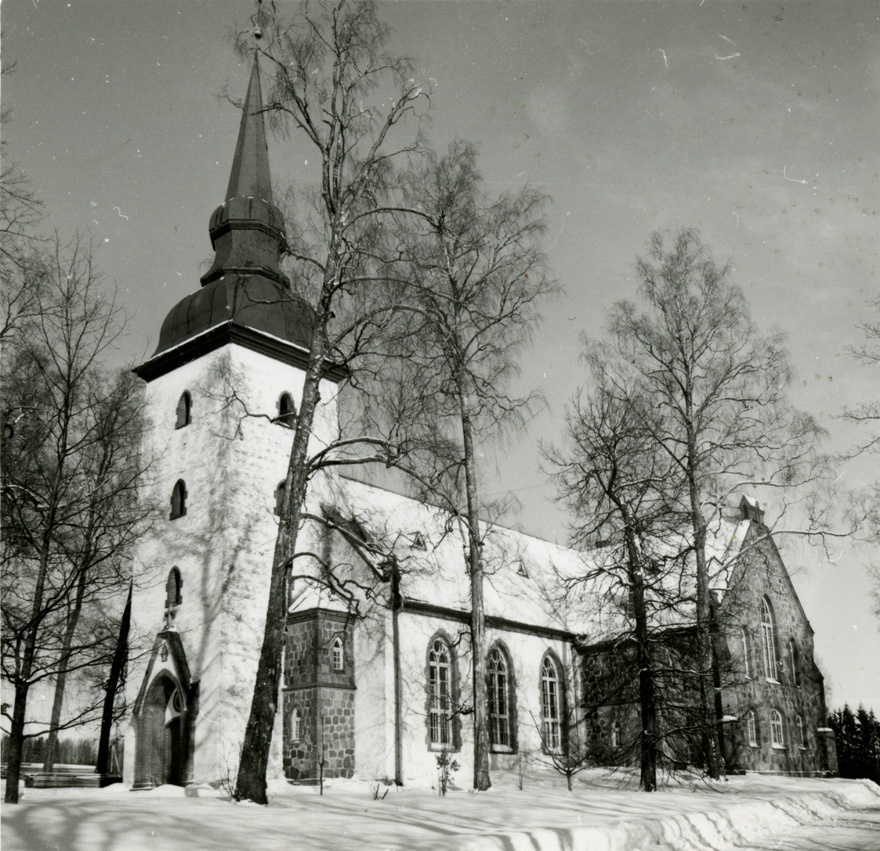 Vastseliina kirik, vaade edelast. Arhitekt Robert Pohlmann