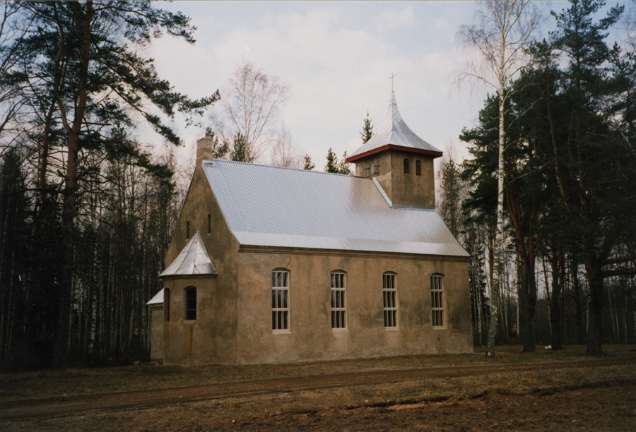 Peetrimõisa saksa luterlik kirik, vaade kirdest. Arhitekt Ernst Kühnert