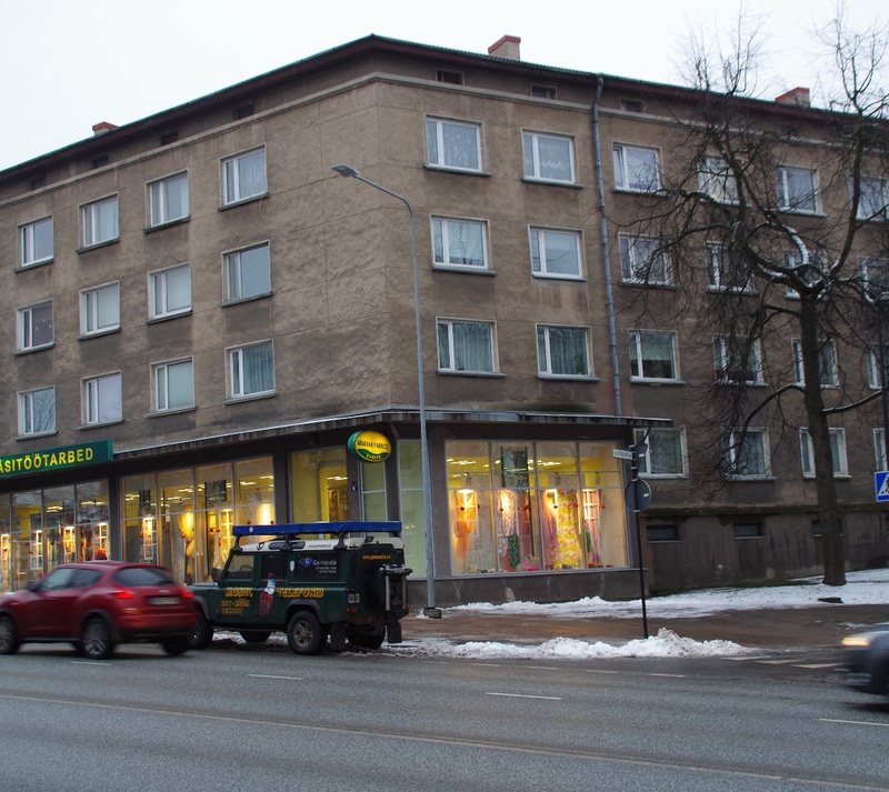 "kommerts hotel" on Riga Street rephoto