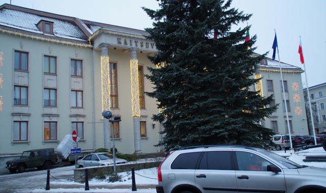 Main building of Estonian Academy of Agriculture rephoto