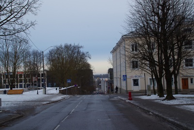 Aia t, vaade kesklinna suunas. Tartu, 1900-1915. rephoto