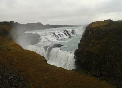 Gullfoss. rephoto