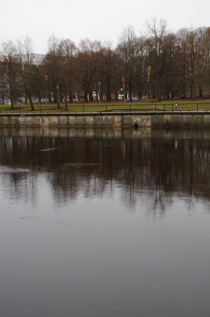 Spring Days of students 1992, in front of the boat rally Kaunas Emajõel rephoto