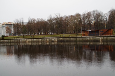 Spring Days of students 1992, in front of the boat rally Kaunas Emajõel rephoto
