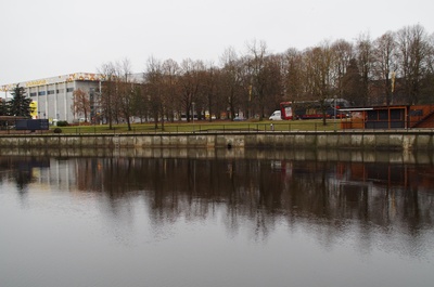 Spring Days of students 1992, in front of the boat rally Kaunas Emajõel rephoto