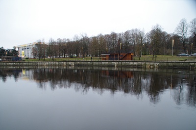 Spring Days of students 1992, in front of the boat rally Kaunas Emajõel rephoto