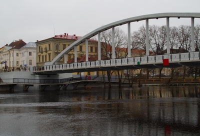 Stone sild in Tartu, view rephoto