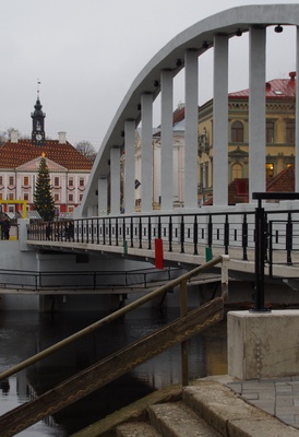Stone sild in Tartu, view rephoto