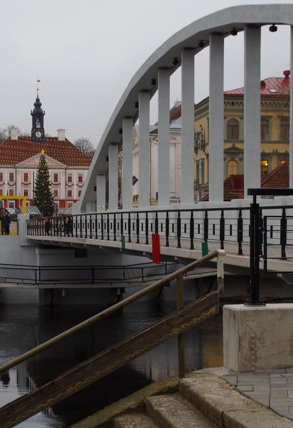 Stone sild in Tartu, view rephoto