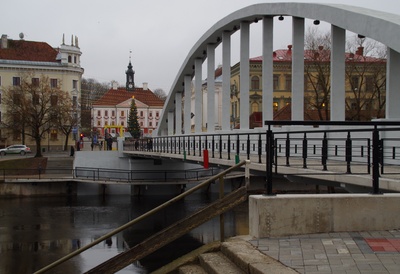 Stone sild in Tartu, view rephoto