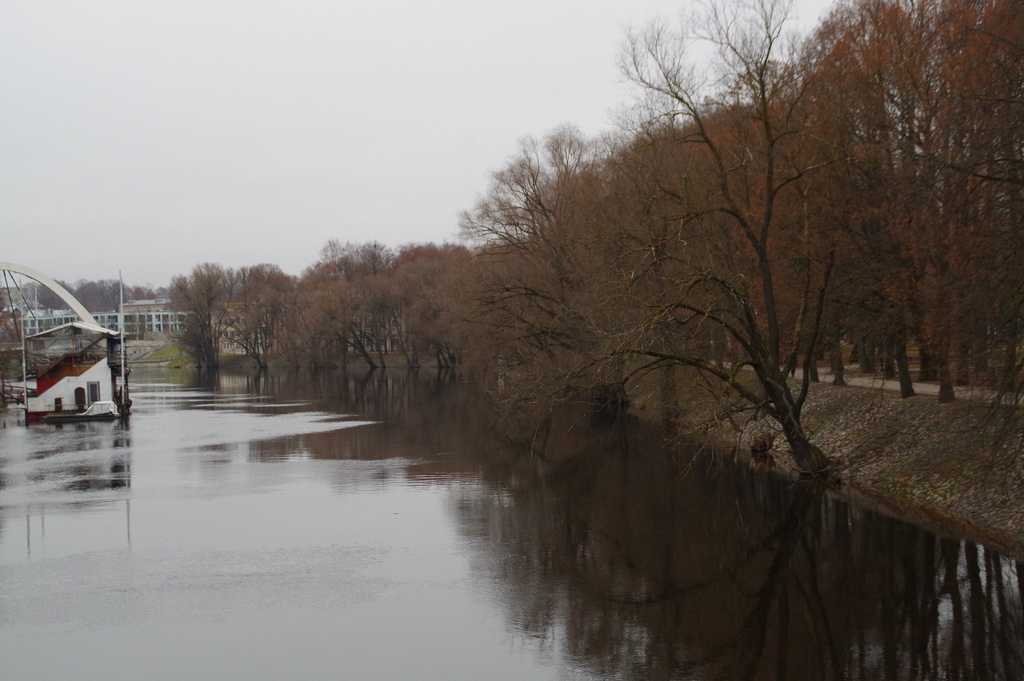 Dorpat : the embark on the stone bridge rephoto