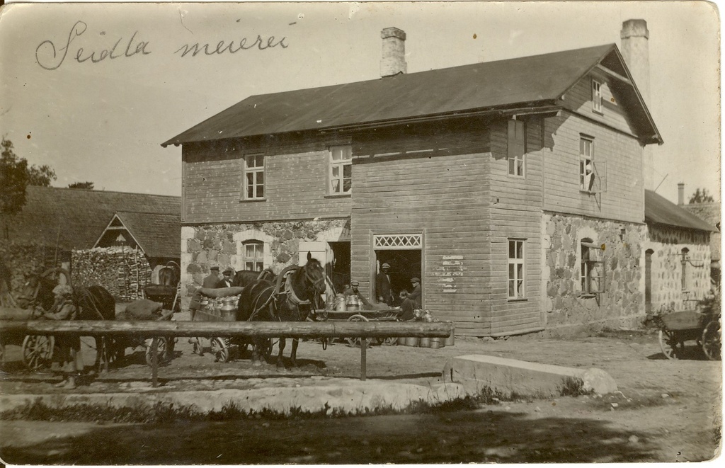 Aravete (Seidla) meierei 1928