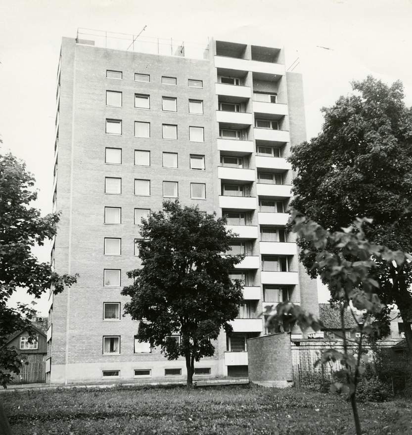 Tornelamu Võrus Kreutzwaldi tn, vaade