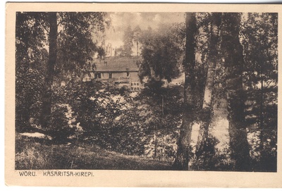 Fotopostkaart Võru. Kasaritsa-Kirepi Joh.Semmi trükk Wõrus.  duplicate photo