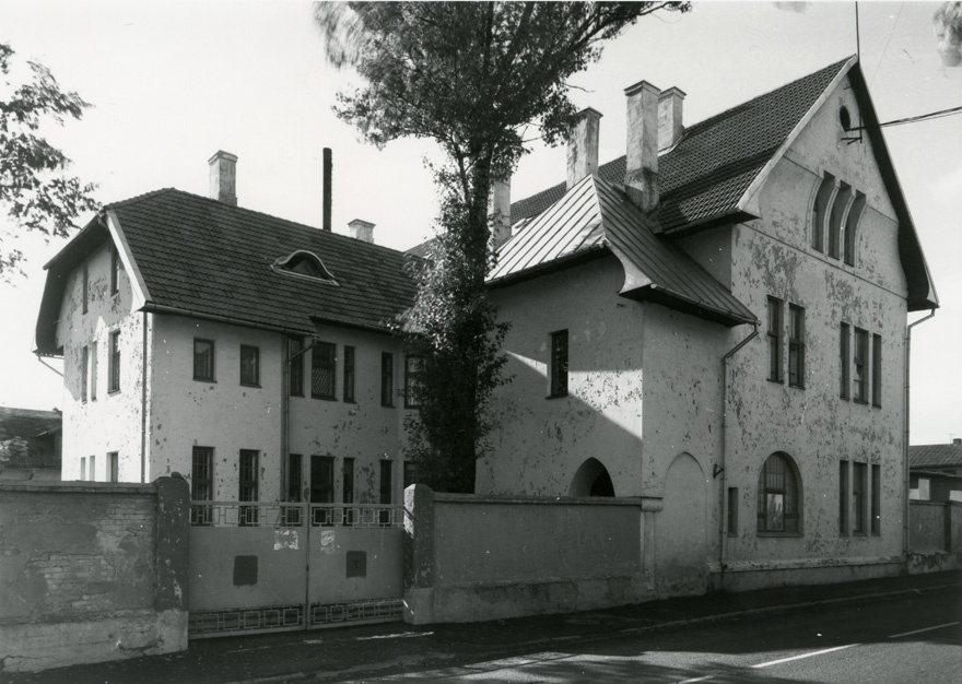 Villa Doll Viljandis, vaade hoonele. Arhitekt Karl Burman