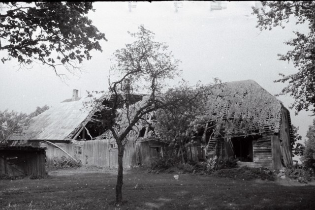 Main building of the width of the manor. 1965