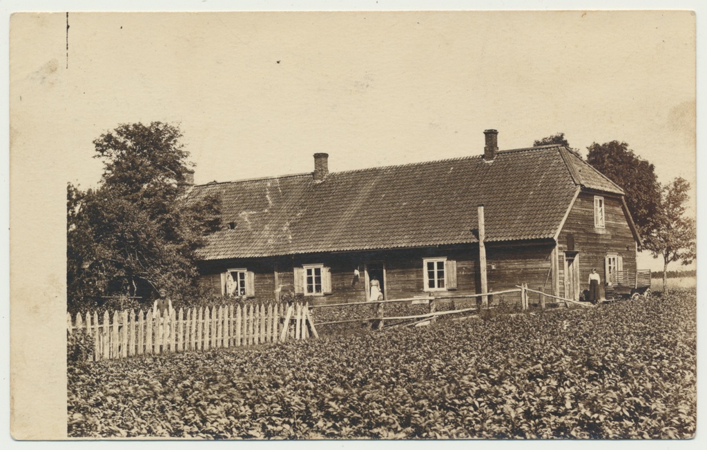 foto, Viljandimaa, Vana-Võidu, Arumetsa algkool, 1920