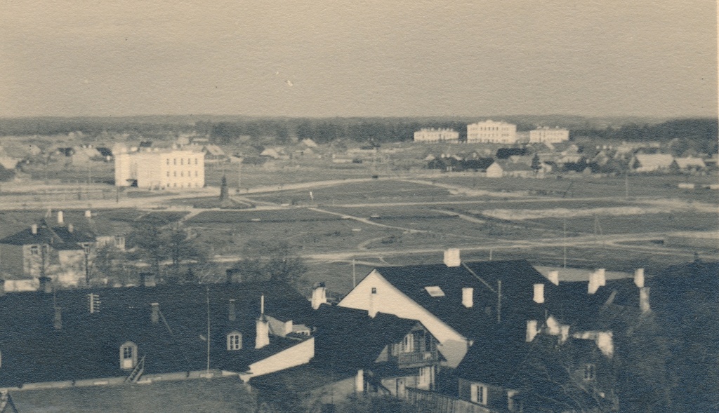 Vaade Rakvere Vallimäelt ida suunas