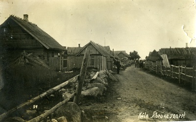 Küla Abruka saarel  duplicate photo