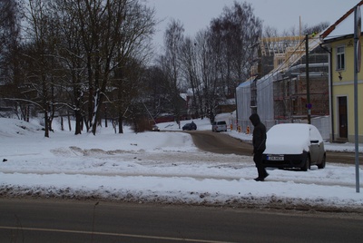 View Star and Hope tn. From the corner to the Park Street, see the restored Park sauna (in front plan). Tartu rephoto