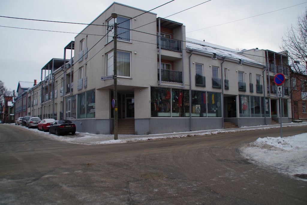 Tartu. Star Street Circuit store before restoration. rephoto