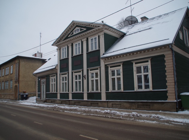 The house on the Uoul of Karlova. 29 rephoto