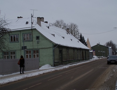 Karlova, praegune Kalevi tänav rephoto