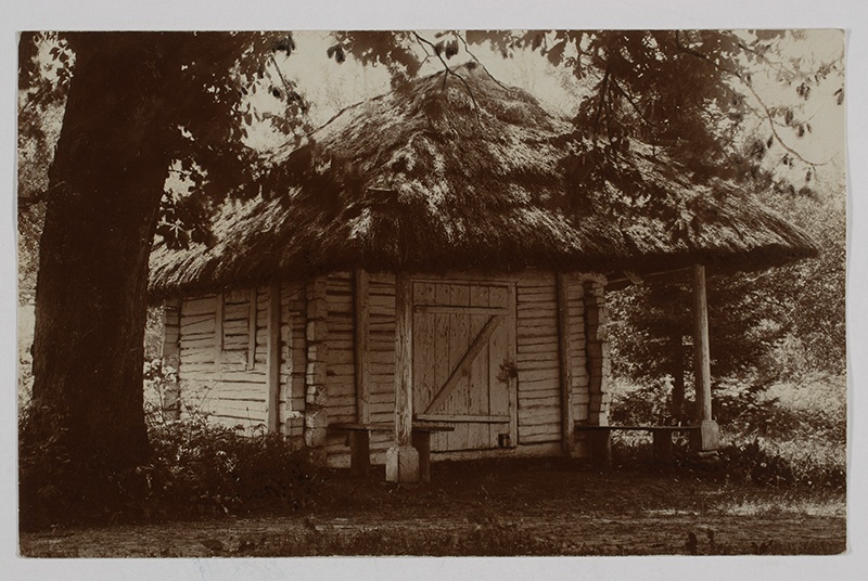 Rahumaja Kärde mõisa aias, kus 1661 a 21. apr. kirjutasid venelased ja rootslased alla rahulepingule